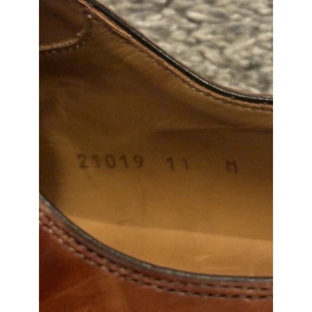 Magnanni Men's Lucas Cap-Toe Leather Oxfords -‎ 21019 - Cognac Brown 11M